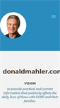 Mobile Screenshot of donaldmahler.com